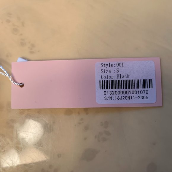 Match Size S Black Sports Bra - Picture 3 of 4